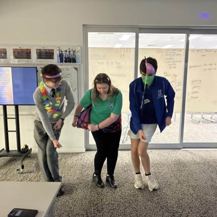 Caleb Scott, Ned Manifold and buddy Izzy put on a show